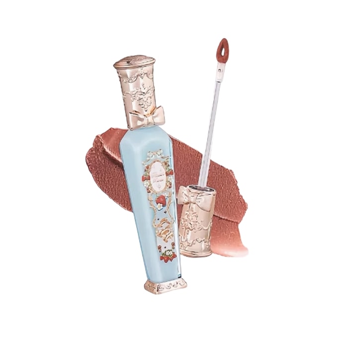 Flower Know Strawberry Rococo Cloud Lip Cream Matte Mist Face Velvet Milk Tea Lip Glaze 3.5ml