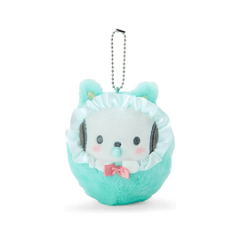 SANRIO Easter Baby Swaddle Plush Keychain Pochacco