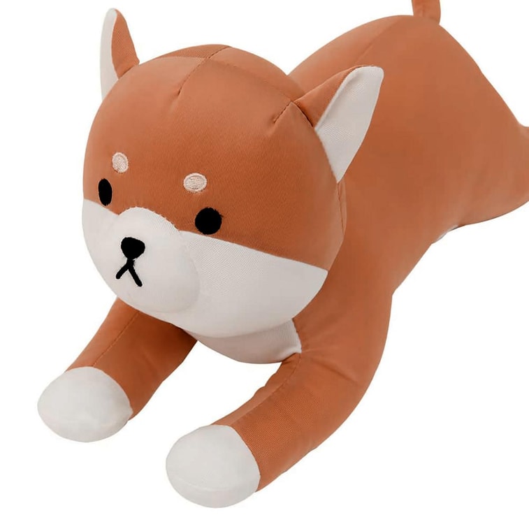일본 니토리 NCOOL 시리즈 봉제인형, 충성스러운 강아지 디자인, W14×L35×H18cm, 5