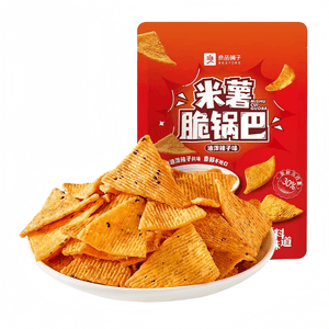 Crispy Rice & Potato Chips With Spicy Oil Flavor, 128g*1 Bag