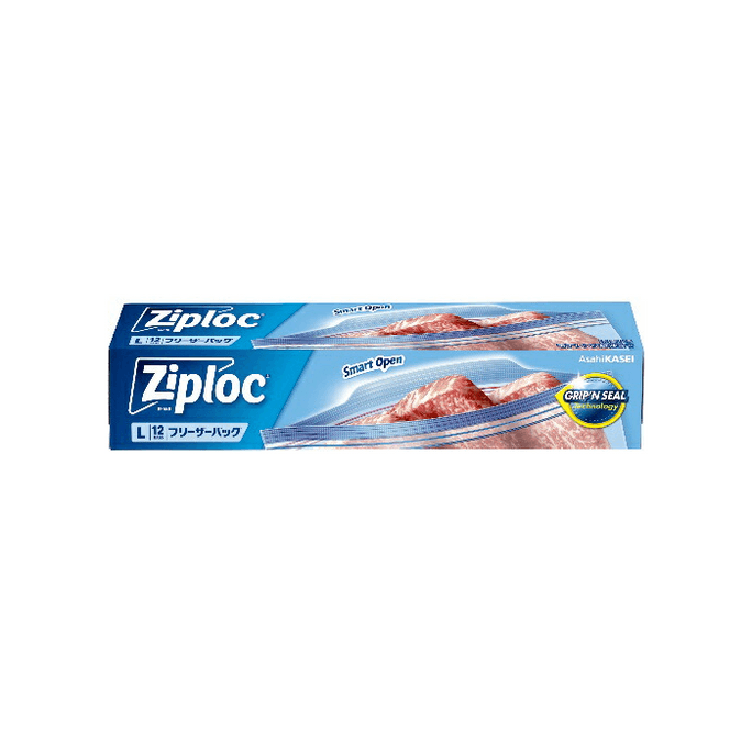 Ziploc Freezer Bags L [12 pieces]