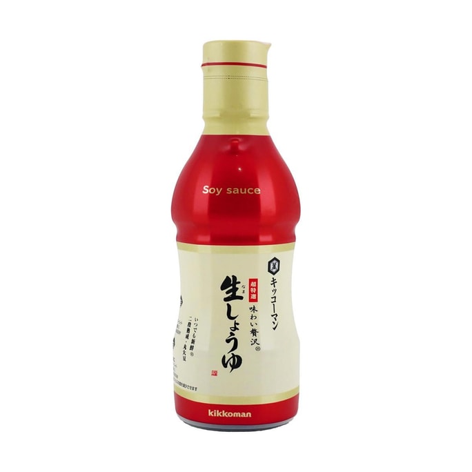 日本KIKKOMAN万字 双重发酵高级酱油 330ml