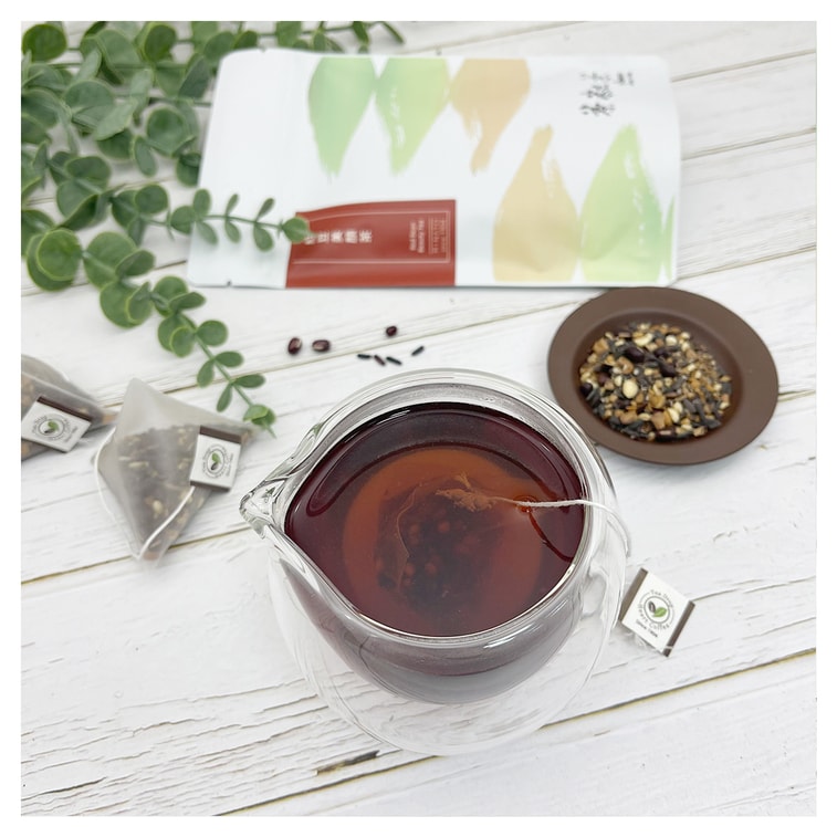 台灣 茶粒茶 [直郵] 紅豆美顏茶立體茶包 10g*8入 (保存期限:2026/05/17) 4