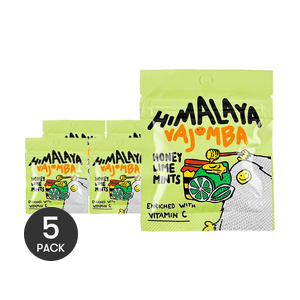 Mint & Lime Honey Flavored Candy ,0.53oz[Rich In Vitamin C] [Salt Replenishment, Refreshing And Greasy] *5【5 Packs】