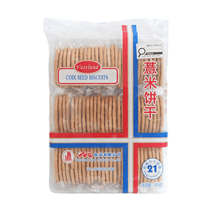 大地物源 牛奶薏米饼干 420g【独立小包装】【0反式脂肪】