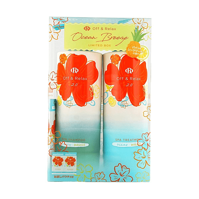 日本OFF&RELAX 2.0 OR SPA洗护套装 海洋微风限定 460ml+460ml