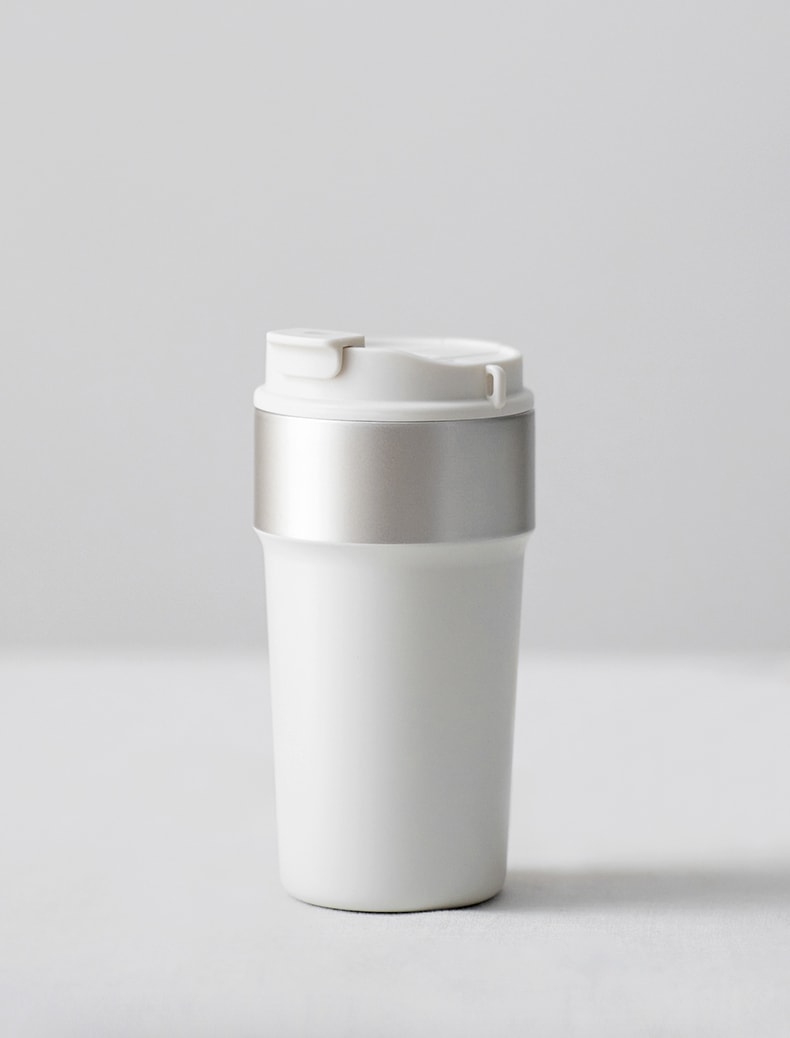 OLAYKS 隨行杯 316不鏽鋼無縫內膽保溫杯 500ml大容量 咖啡吸管杯 雙層真空密封