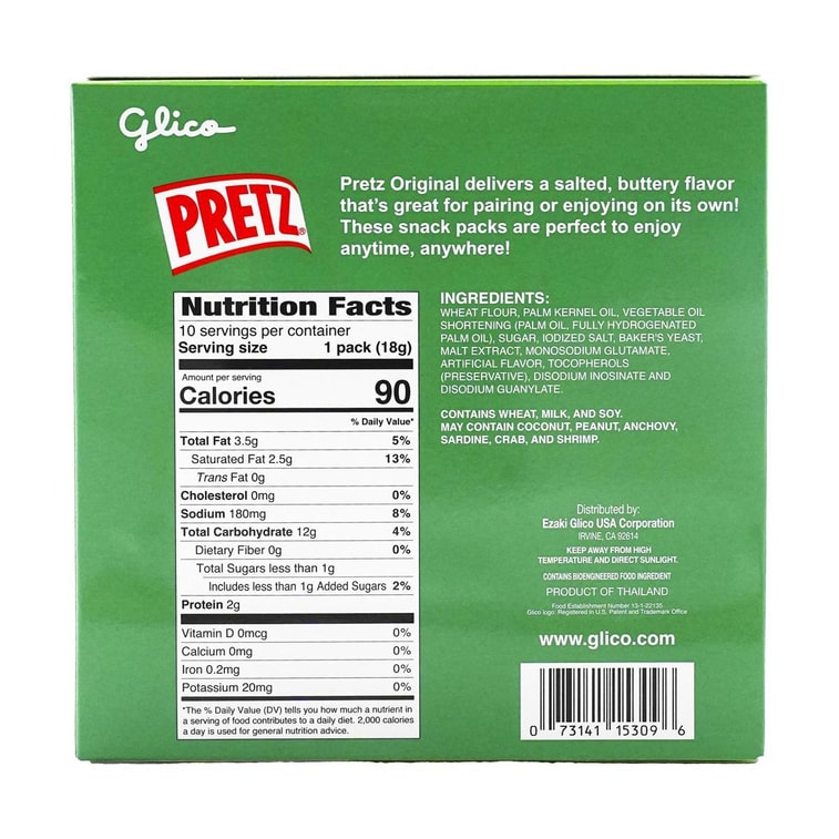 프리츠 스낵 스틱 오리지널 180 g 6