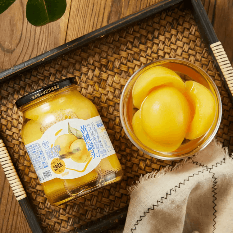 FRESHIPPO 缶詰黄桃、25.69オンス - Yami