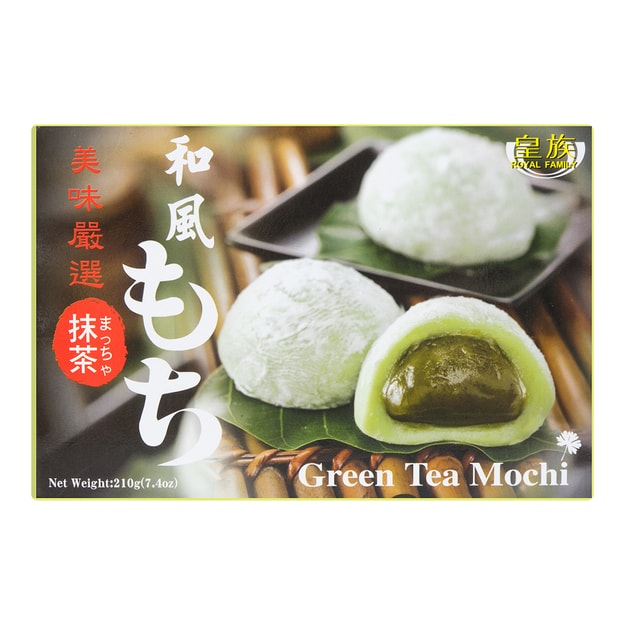 商品详情 - 台湾皇族 日式和风麻薯 抹茶味 210g - image  0