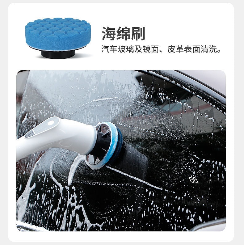 力好佳 多功能电动清洁刷多挡位家用清洁神器加长伸缩无线刷 1 把