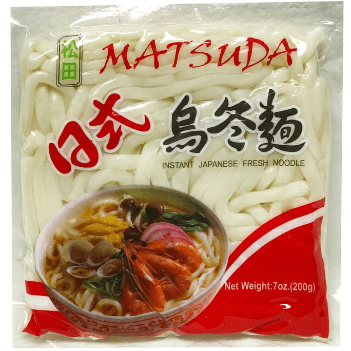 Matsuda Japanese Style Instant Udon Fresh Noodle 7Oz