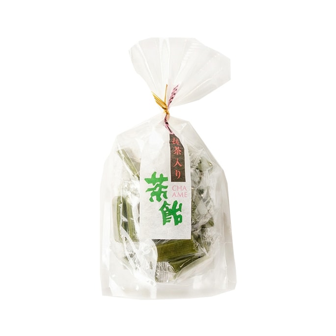 【日本直邮】日本 fukujuen福寿园 抹茶口味袋装糖果100g
