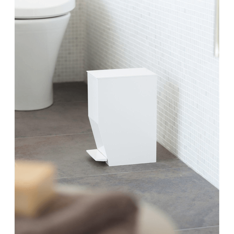 Step Trash Can White 1 piece 3