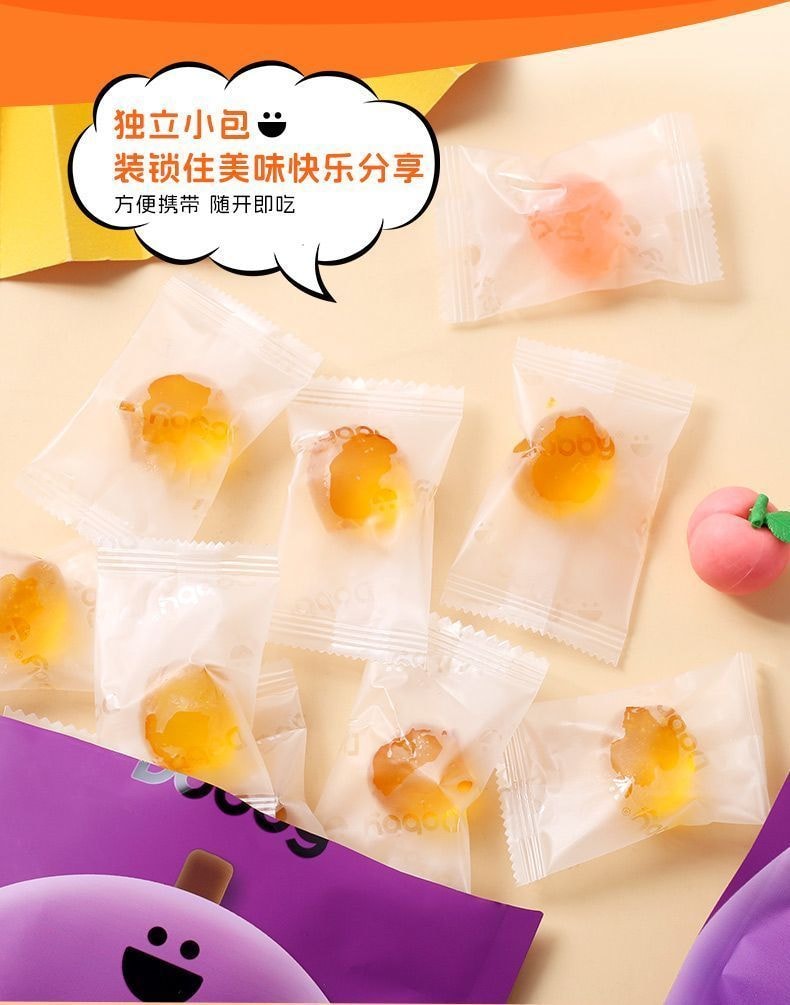 台湾 哆比 软糖橡皮糖果汁软糖【芒果味】80g*1袋