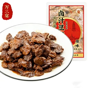 완산옌의 부드럽고 달콤한 두부찜, 양념 두부, 바로 먹을 수 있는 두부 (100g x 1팩)