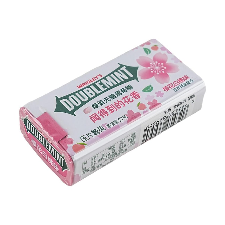 Sugar-free Floral Mint Candy , Cherry Blossom and White Peach Flavor , 0.95 oz 6