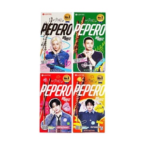 韓國LOTTE樂天 PEPERO 杏仁巧克力脆棒 32g 包裝隨機發