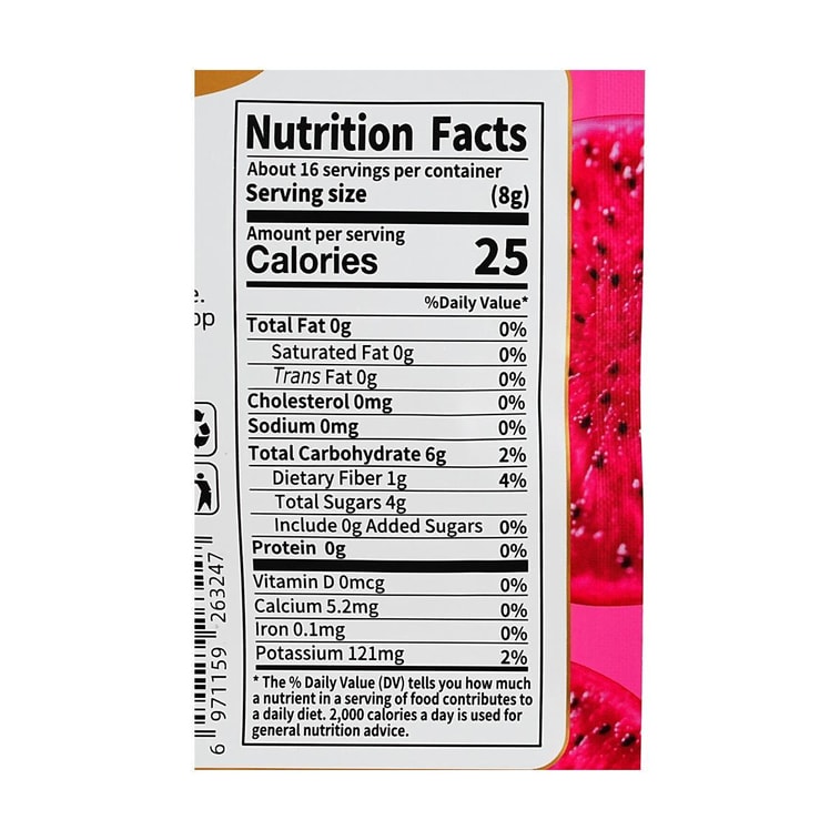 Dried Red Dragon Fruit Slices, 4.41 oz【No Additives】【Rich In Dietary Fiber】 8
