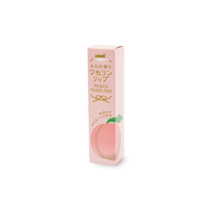 JAPAN TRAD Vaseline Lip Peach 10g