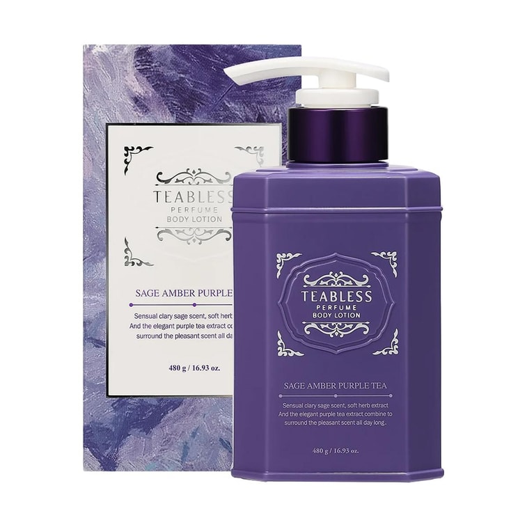 Perfume Body Lotion Sage Amber Purple Tea, 16.93 oz 3