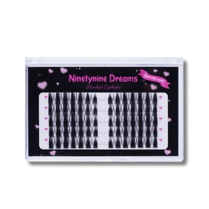 Ninetynine Dreams 70簇兔耳假睫毛 歐美混血妝上鏡必備睫毛10-14mm【INS網紅部落客同款】