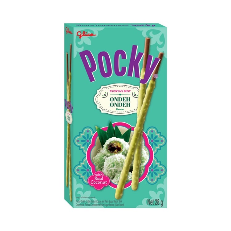 GLICO.TH グリコ タイランド ポッキー ココナッツパンダンボール味