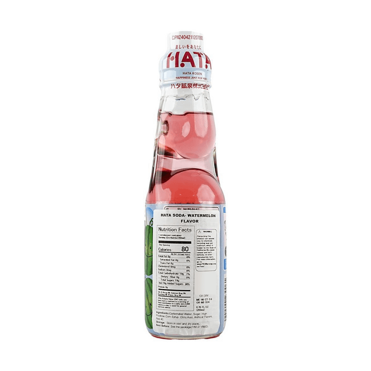 Ramune Marble Soda , Watermelon Flavor , 6.76 fl oz 3