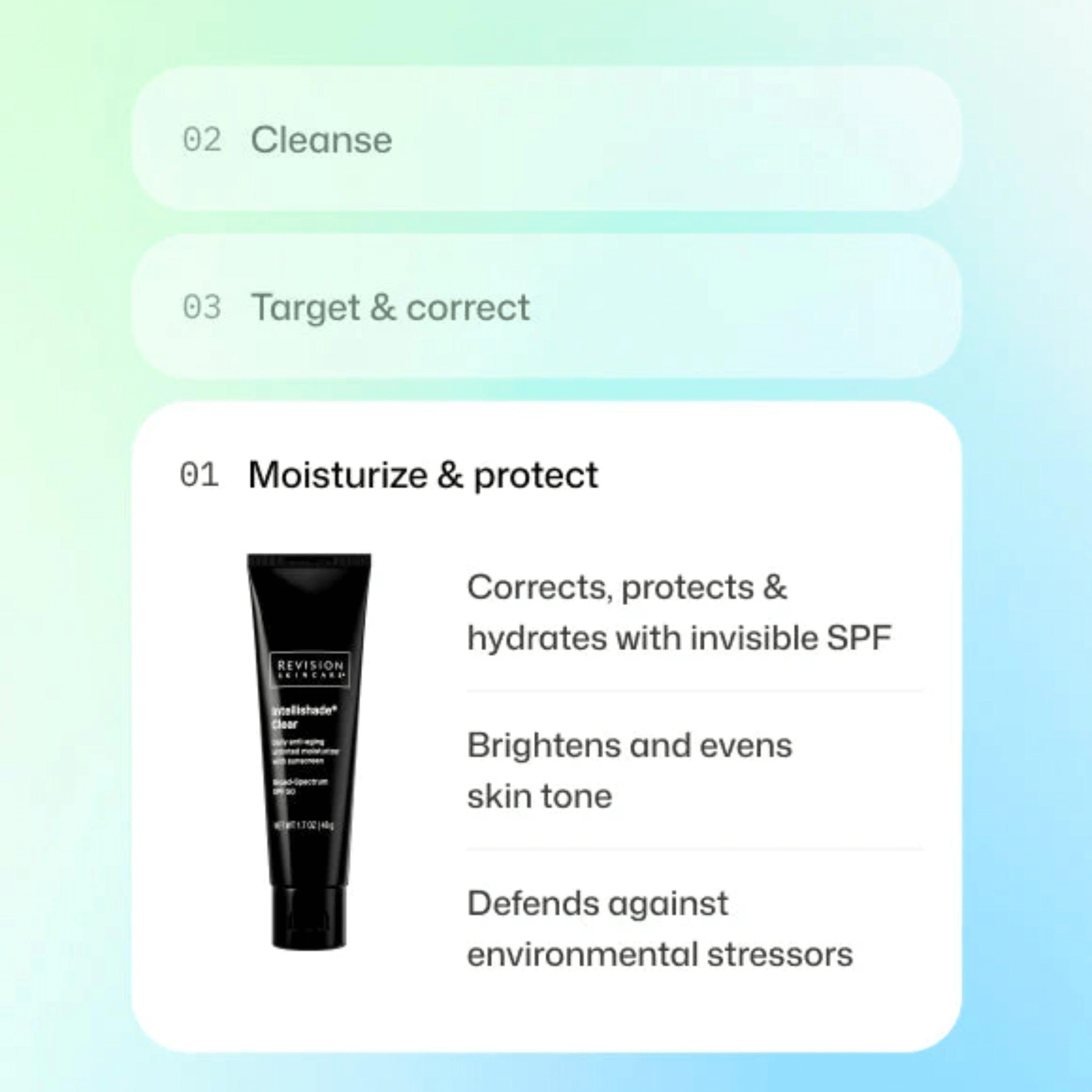 リビジョンスキンケア アンチエイジング保湿クリーム SPF50 1.7オンス