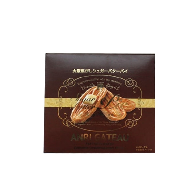【日本直郵】日本 大阪 土特產 焦糖奶油派酥餅7枚