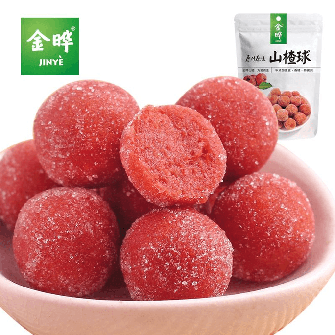 Jinye Hawthorn Ball Sherry Ball Original Small Package Baby Snack Snack 100g*1 Bag