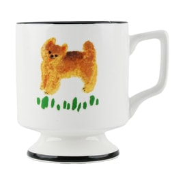 Mummur Ceramic Mug French Pomeranian, 6.8 fl oz