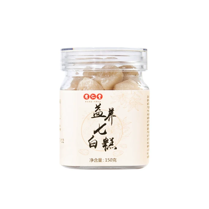 Beneficial Nutrition Seven White Cake Almond Lotus Seed and Poria Cocos Cake White Cake 150g