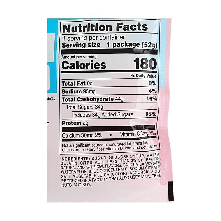 Pure Gummy Candy Watermelon Flavor  1.83 oz 【Sweet and Sour】【With Vitamin C】 5