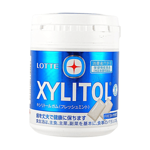 Xylitol Sugar-Free Teeth Gum 4.7oz 【Fresh Mint Flavor】【FOSHU Certified】
