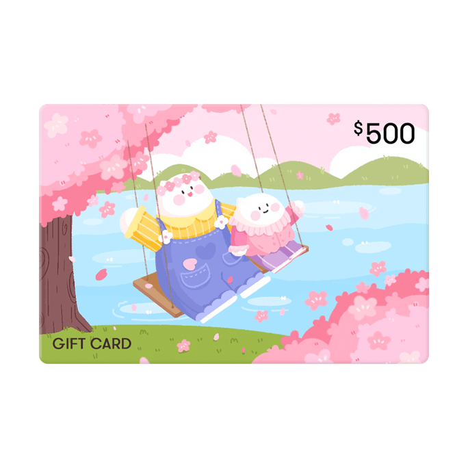 亞米電子禮卡 價值$500
