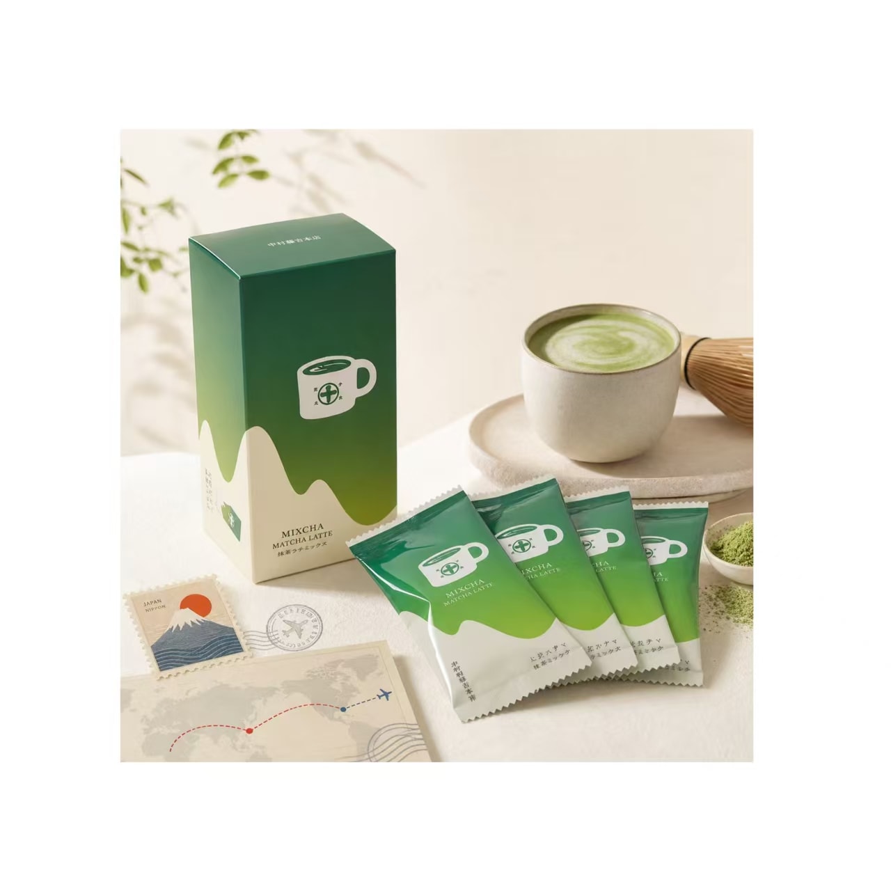 NAKAMURA TOKICHI MIXCHA / Matcha Latte 100g(25g × 4packs) Matcha