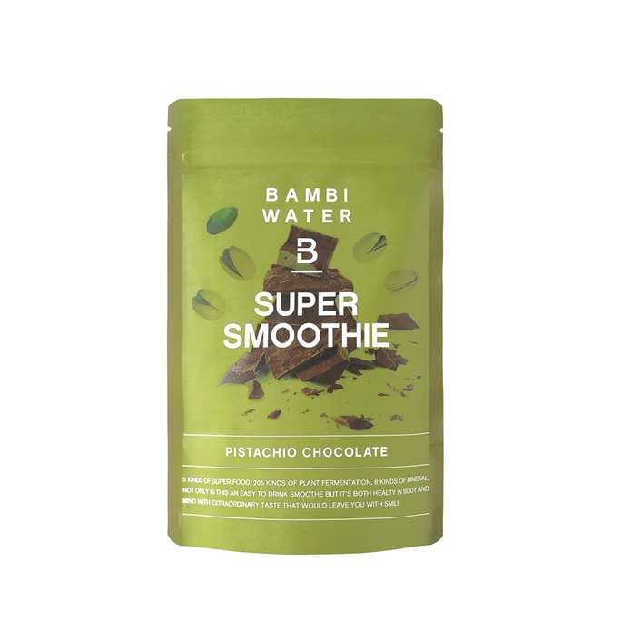 Bambi Water Super Smoothie PISTCHIO CHOCOLATE 200g