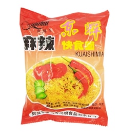 【中国直邮】 京辉 方便面河南麻辣面快食面清真干吃泡面85g*3袋