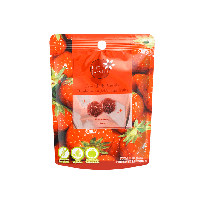 台湾LITTLE JASMINE 草莓软糖 50g 【新品首发】