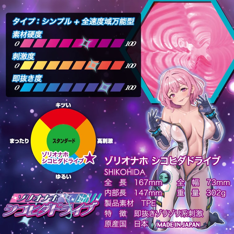 【北美直邮2-3天到货】 日本 对子哈特 Toysheart 长冲程纵褶摩擦飞机杯 - 1件 4