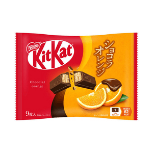 Nestlé  KitKat Chocolate (Orange Flavor) (9 Pieces)