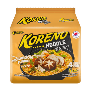 Mushroom Flavored Instant Noodles 3.53 oz, 5 packs