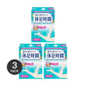 Relax Foot Patch 18 sheets *3【Value Pack】