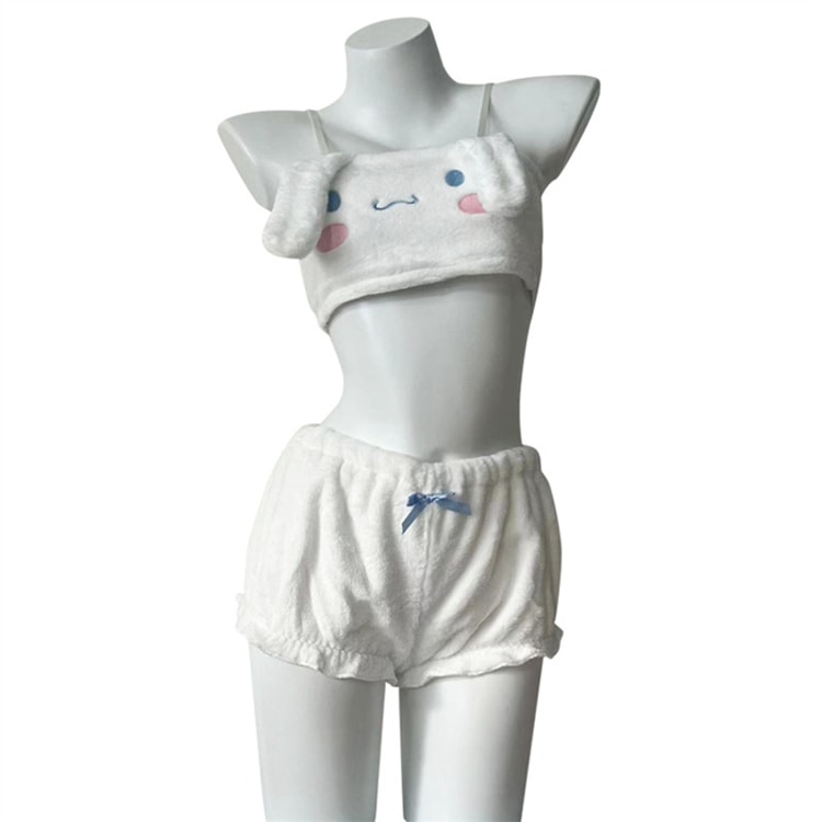Japanese Soft Girl Cute Yugui Dog Pajamas Sexy Sweet Erotic Lingerie Hot  Passion Set - Yami.com