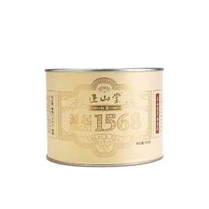 正山堂 源起1568 非烟熏正山小种红茶 经典罐装100g