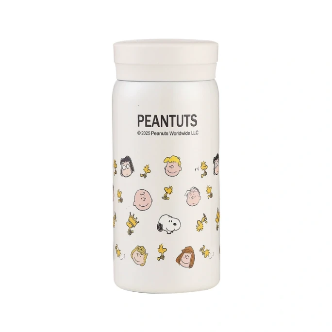 【中國直郵】Snoopy史努比保溫杯女316L不銹鋼水杯高顏值便攜式杯子 白色 200ml 1個裝