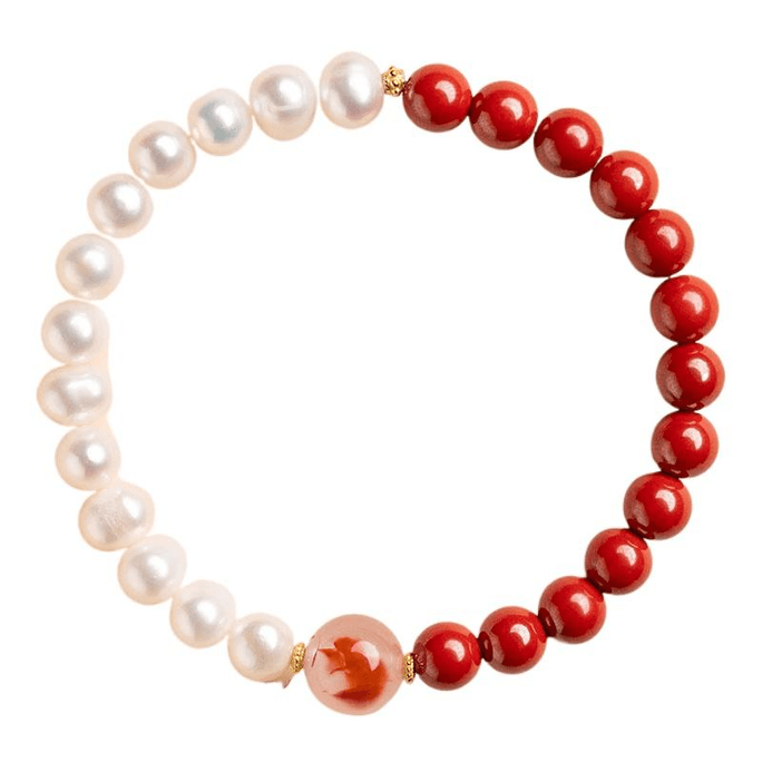  Cinnabar Hand String Purple Gas East Cinnabar Hand String 15cm*1 Piece