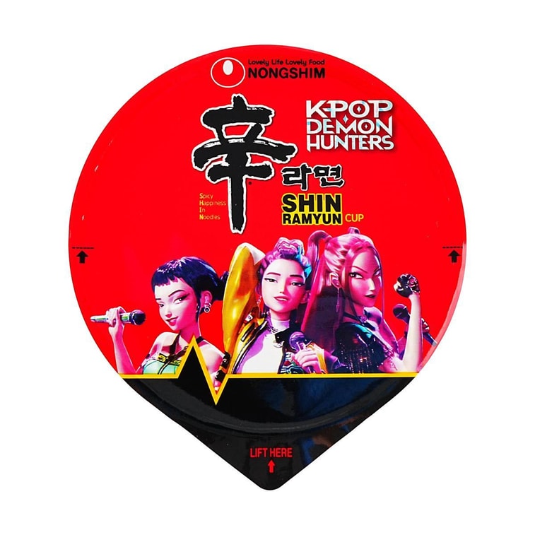 韓國NONGSHIM農心 紅色辛拉麵 杯裝 75g 12