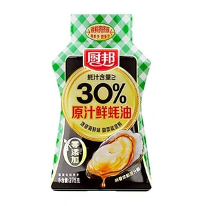 Original Flavor Fresh Oyster Sauce 275g - Enhances Flavor For Stir-frying And Cold Dishes